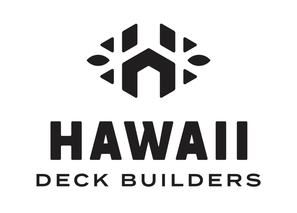 Hawaii Deck Builders Logo - All Black