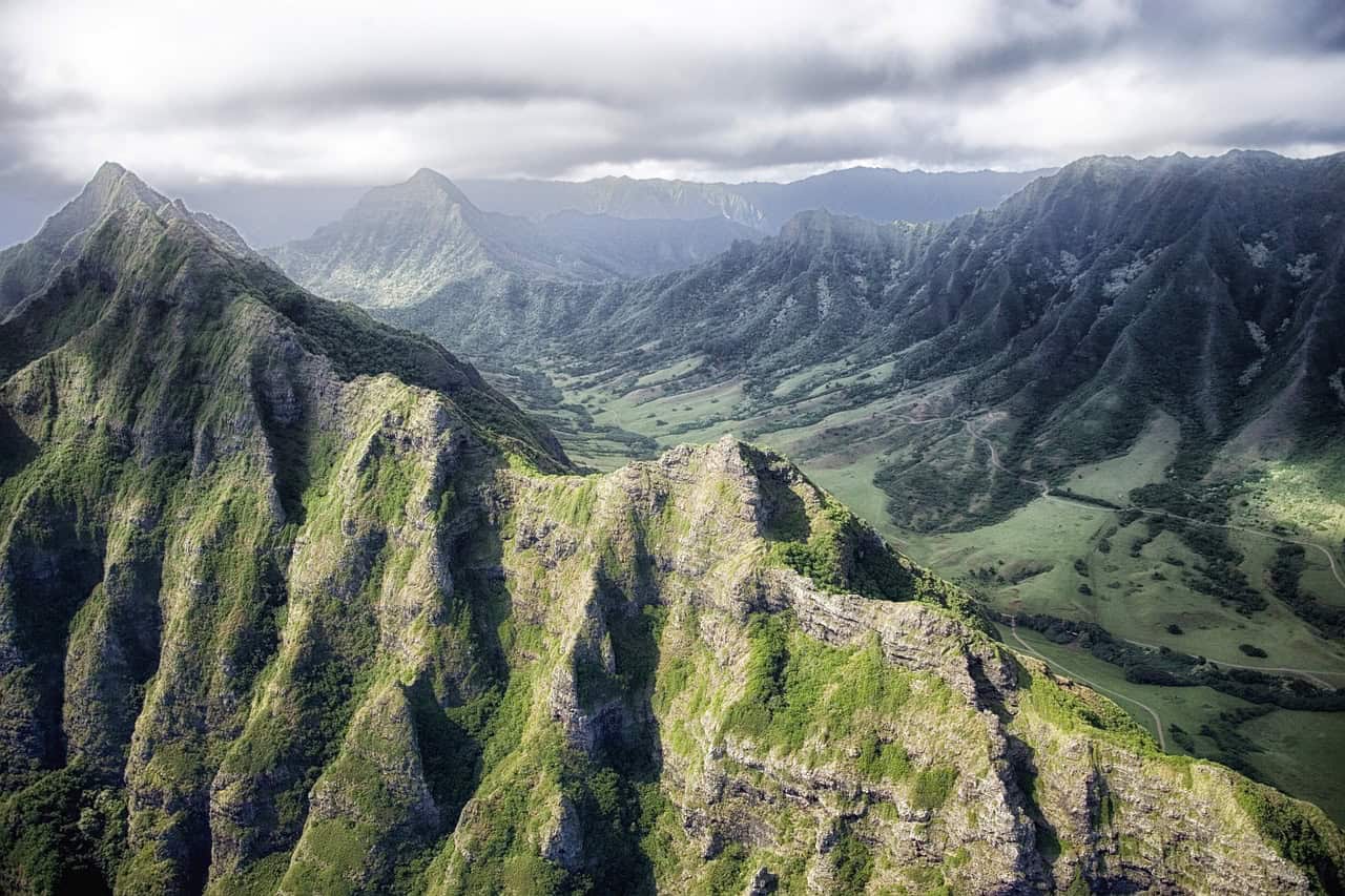 mountains, peak, valley, summit, mountain range, mountainous, gorge, ravine, scenery, nature, hawaii, hawaii, hawaii, hawaii, hawaii, hawaii