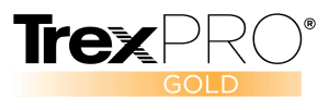 TrexPro Gold badge earned by Hawaii Deck Builders, a certified Trex deck installer specializing in composite decking across Oahu