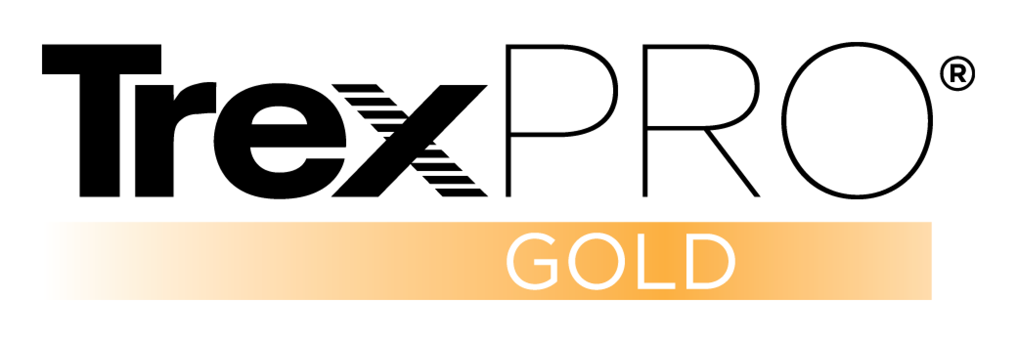 TrexPro Gold badge earned by Hawaii Deck Builders, a certified Trex deck installer specializing in composite decking across Oahu