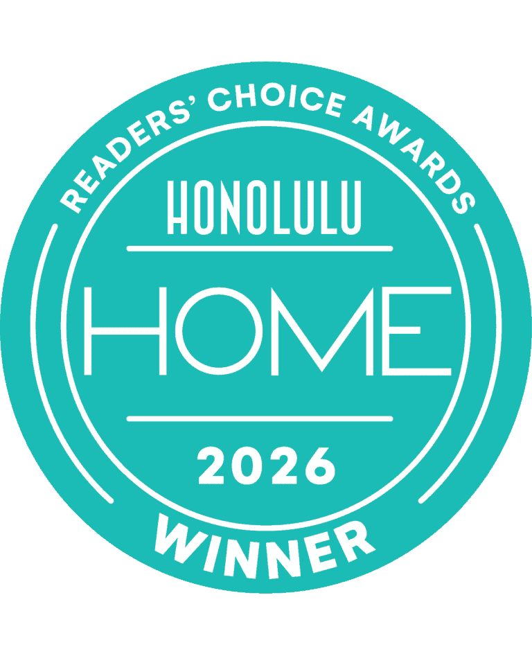 Honolulu Reader’s Choice badge recognizing Hawaii Deck Builders as a winner